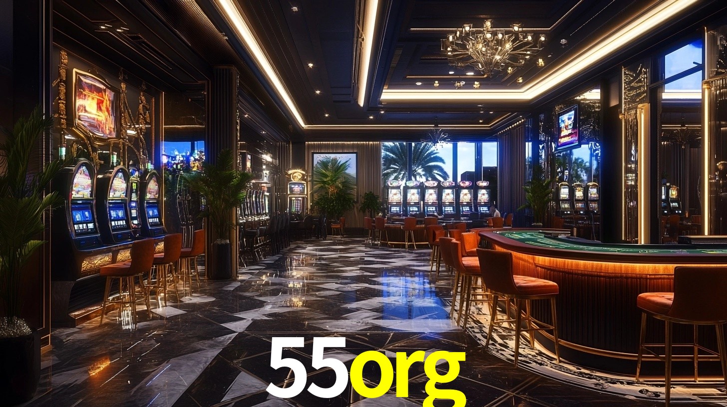 Sinta a adrenalina dos jogos de cassino com 55org